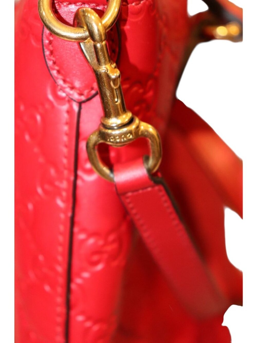 Gucci Signature Fold Over Tote Guccissima Leather, Medium - Picture 4 of 8